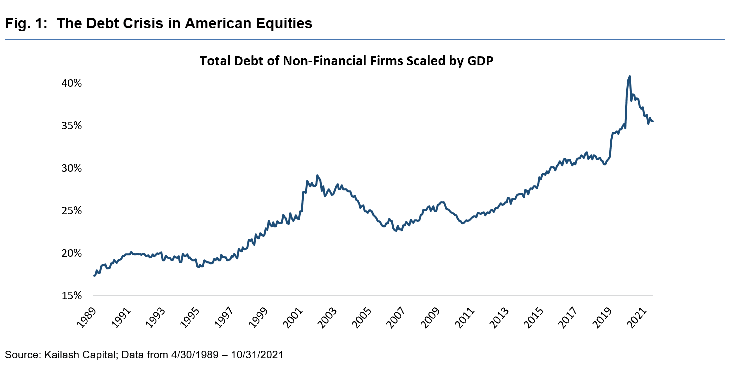 The Debt Crisis in American Equities